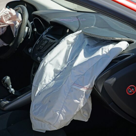 Controllo degli airbag auto veicoli