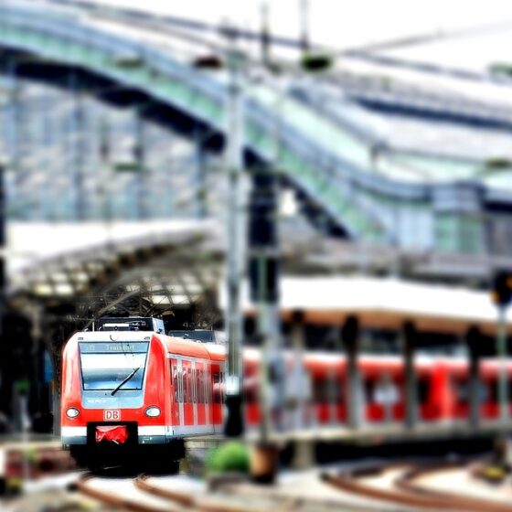 Stazione ferroviaria treni sciopero linee